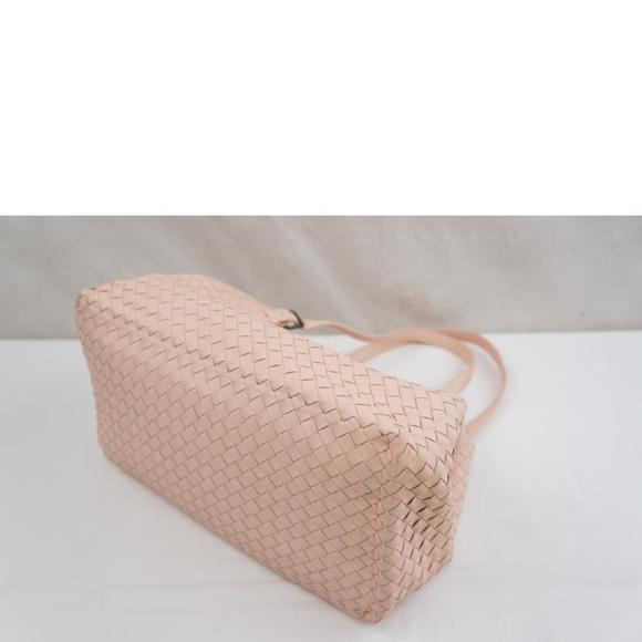 Bottega Veneta Intrecciato Tote Bag Pink - Picture 3 of 5